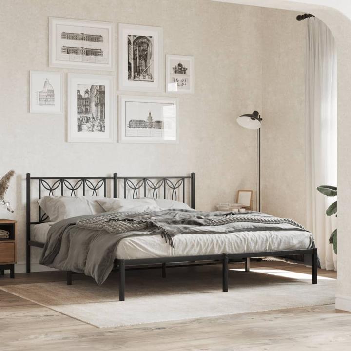 Actual product image vidaXL Bettgestell (183 x 213 cm)