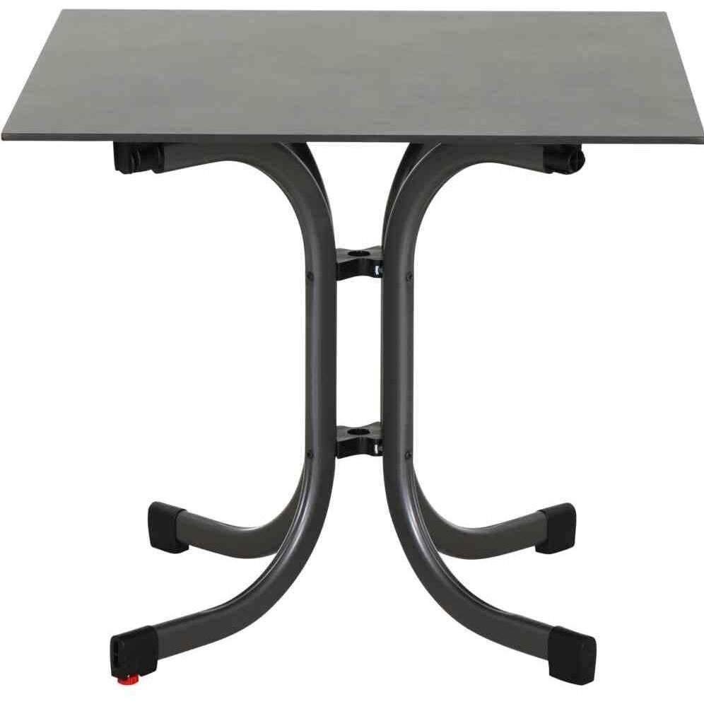 Siena Garden, Gartentisch + Balkontisch, Klapptisch (80 cm)