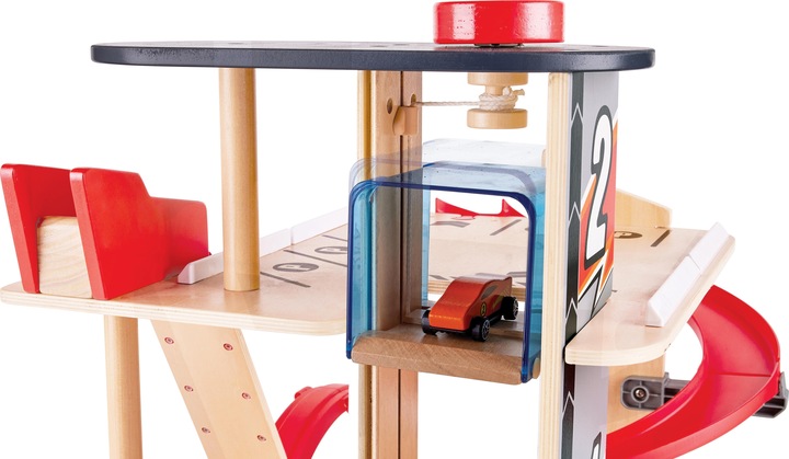 Produktbild Hape Stunt-Fahrbahn mit Ladestation