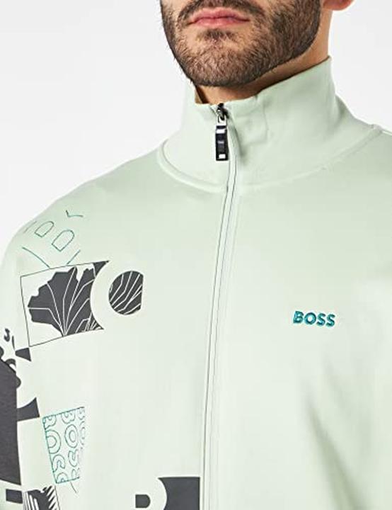 Image du produit BOSS Sweatshirt à capuche avec coupe classique et longueur standard (L)