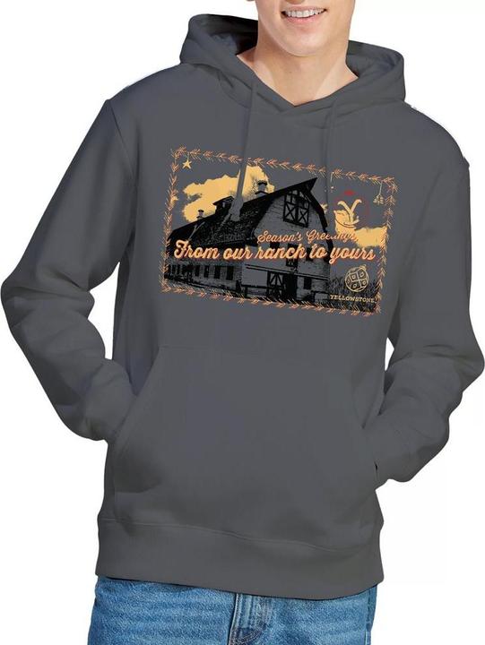 Produktbild Yellowstone Seasons Greetings From The Kapuzenpullover weihnachtliches Design (S)