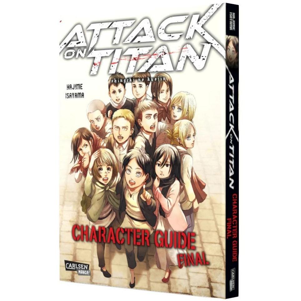 Attack on Titan: Character Guide Final, Belletristik von Hajime Isayama