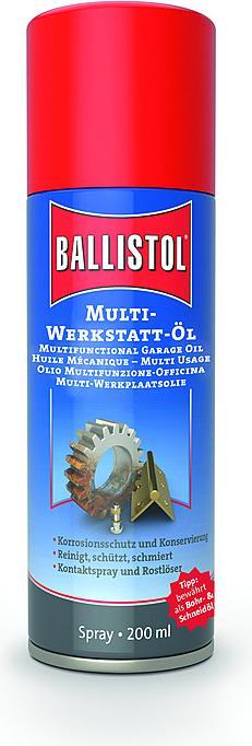 Produktbild Ballistol Multi - Werkstatt- Öl Spray 200ml (200 ml)