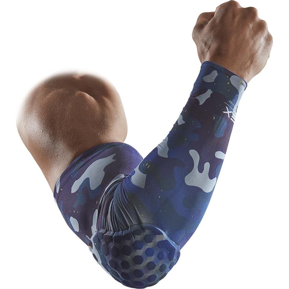 McDavid, Unisex, Ärmling + Beinling, Armschützer "Hexpad" (L), Blau, L