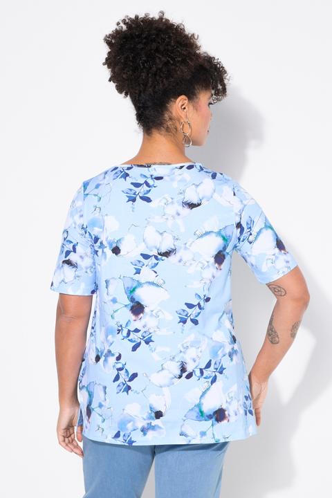Produktbild Miamoda T-Shirt, A-Linie, Blumendruck (48)