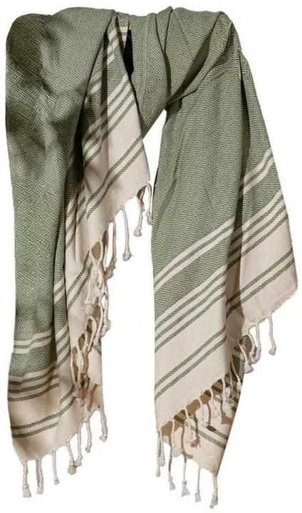 Produktbild Foutastic Strandtuch New Diamond Dark Green, Schnelltrocknend: Ja (90 x 170 cm)