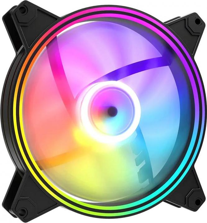 Produktbild Modecom Volcano Apex 140 Argb Schwarzer Lüfter (140 mm, 1x)