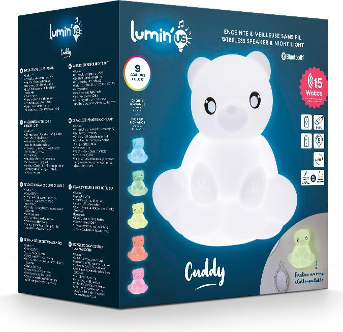 Immagine prodotto Bigben Orso Lumin'Us (8 h, Porta USB)