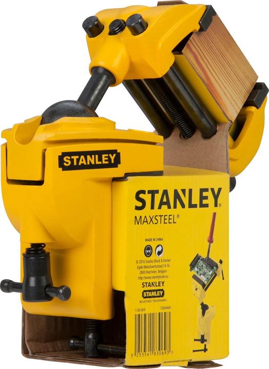 Actual product image Stanley Multiaxis vice Maxsteel (75 mm)