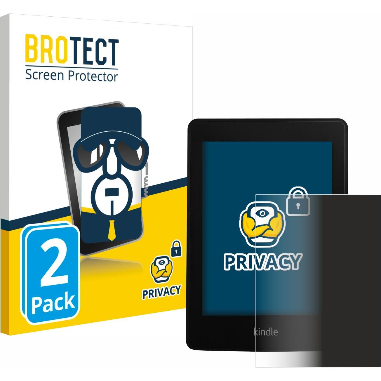 Thumbnail - BROTECT Sichtschutzfolie Anti-Spy Privacy Folie Blaulicht-Schutz, eReader Zubehör, Blau