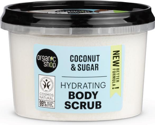 Actual product image Organic Shop Hydrating Coconut Body Scrub 250ml (250 ml)