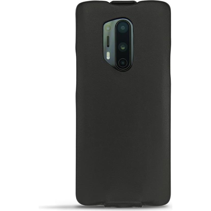 Thumbnail - Noreve Lederschutzhülle vertikal (OnePlus 8 Pro), Smartphone Hülle, Schwarz