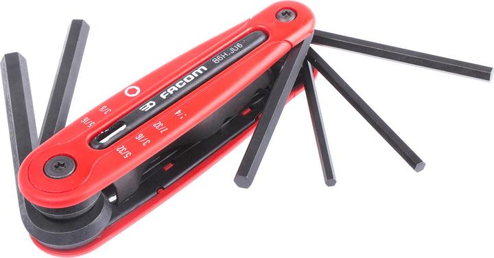 Actual product image Facom Penknife type hexagon key set,5/323/8in