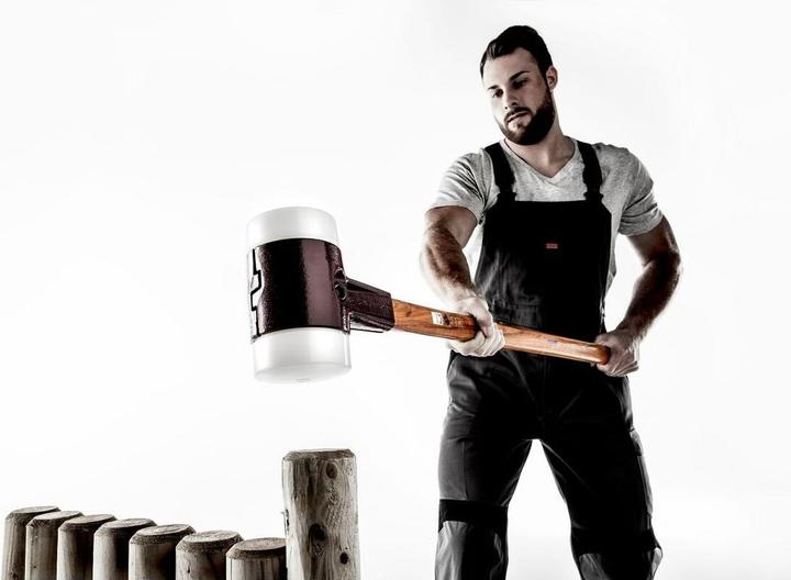 Produktbild Halder Vorschlaghammer 3200g 80mm Gummi/Superplastik Hick (3170 g)