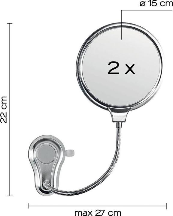 Actual product image Gedy Bathroom Mirror Hot Ho08