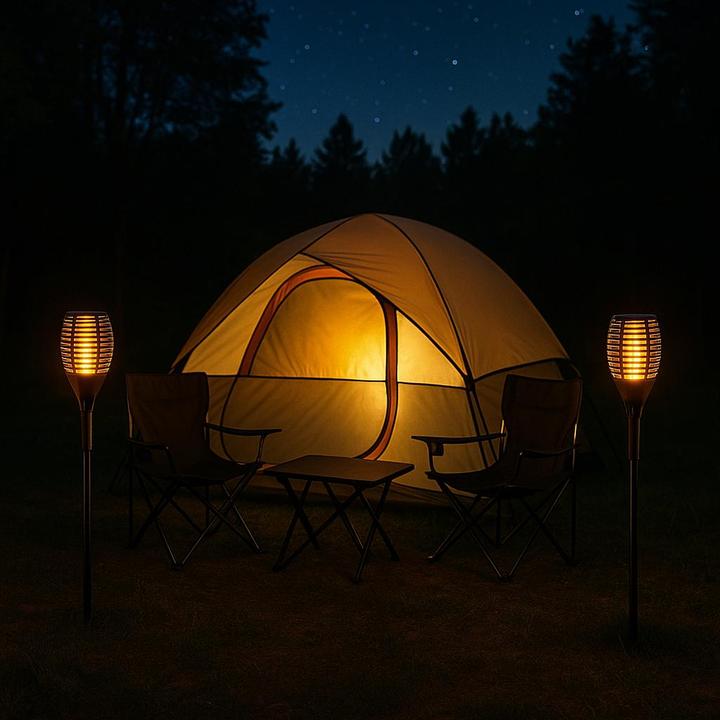 Produktbild Grundig Solarlampe "Flame"