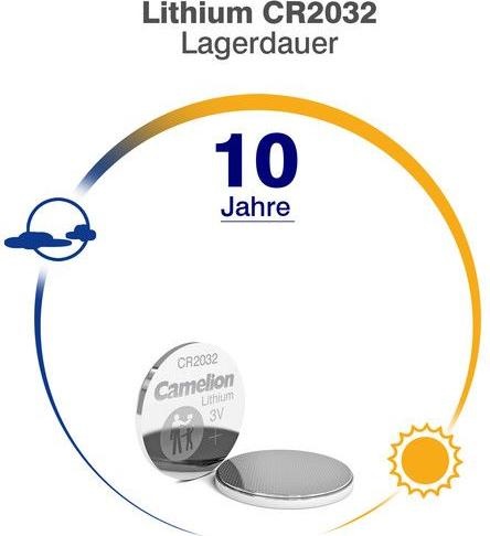 Immagine prodotto Camelion CR2032 (5 pz., CR2032, 220 mAh)