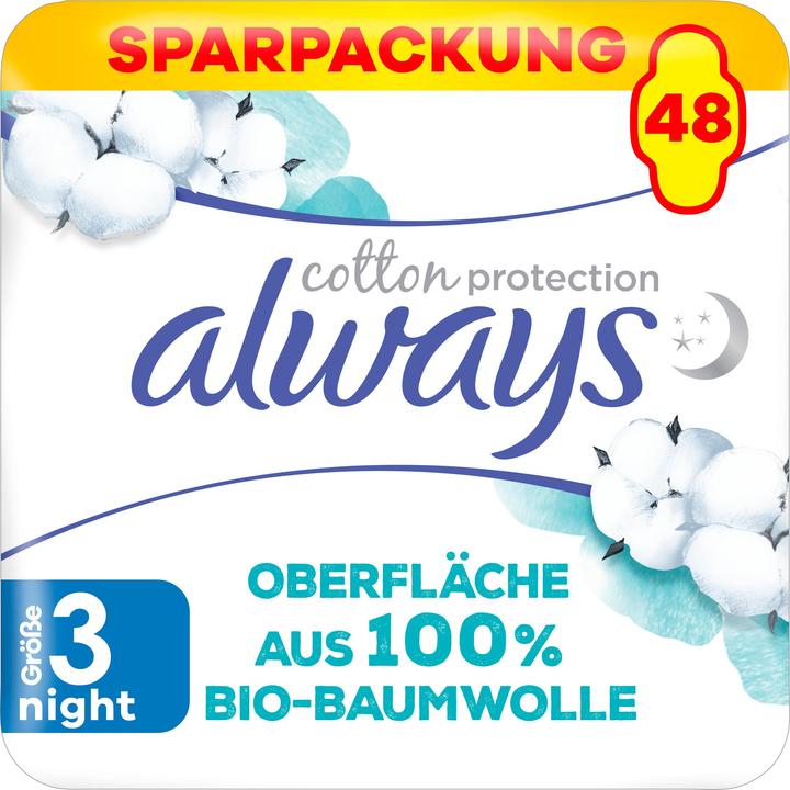 Produktbild Always Cotton Protection (48 x)
