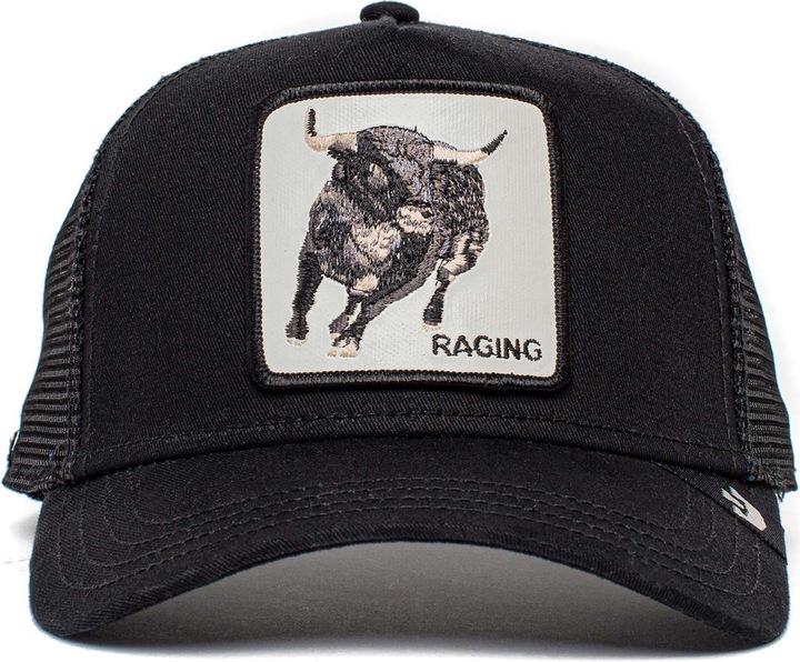 Actual product image Goorin Bros Trucker Hat Raging - Black (One size)