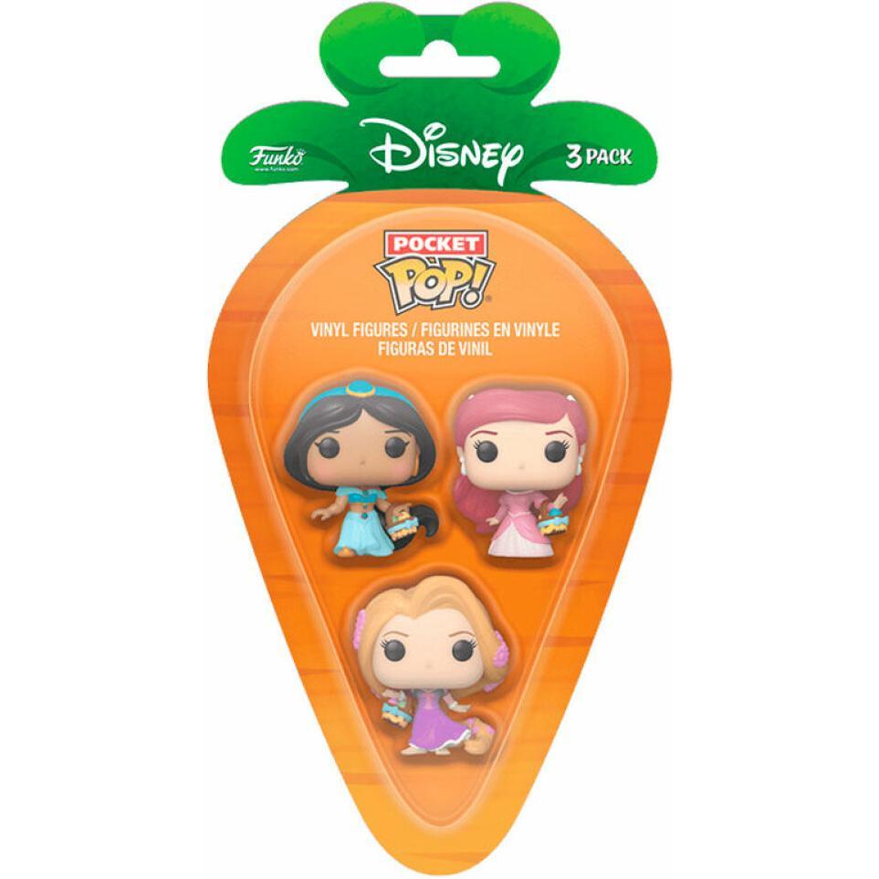 Funko Disney pack 3 figurines Pocket POP! Vinyl Disney Princess R/A/J 4 cm