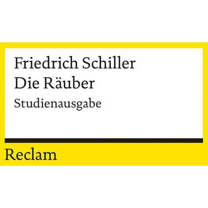 Die Räuber, Belletristik von Friedrich Schiller