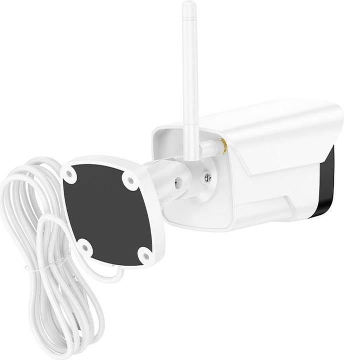 Actual product image Hoco Headphone with microphone outdoor gun-type camera Full HD D4 white (1920 x 1080 Pixels)