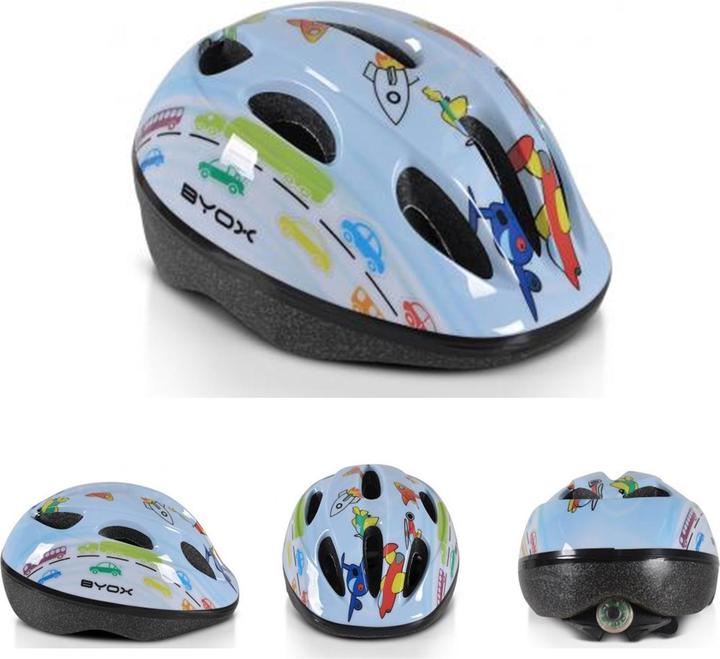 Byox Kinder Schutzhelm Y03 48-54 cm (48 - 54 cm)