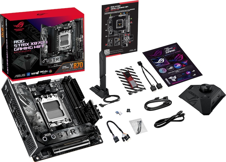 Actual product image ASUS ROG STRIX X870-I GAMING WIFI (AM5, AMD X870, Mini-ITX)