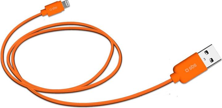 Image du produit SBS Câble de données USB 2.0 - Apple Lightning (1 m, USB 2.0)