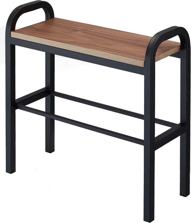 Yamazaki -Schuhregal mit Holzbrett - Turm - Schwarz (4788)