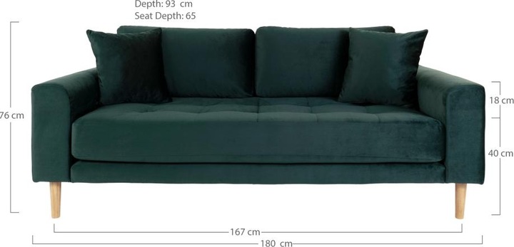 Actual product image House Nordic Lido (2.5-seater)