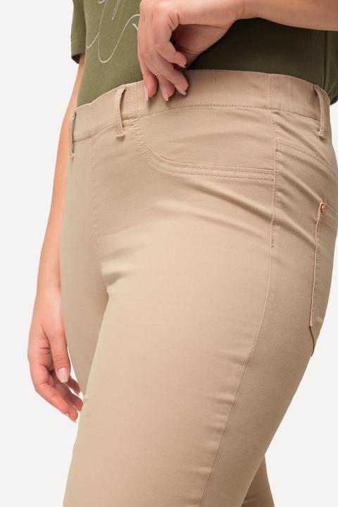 Produktbild Ulla Popken 7/8-Hose Sienna, Fransensaum, schmales Bein (62)