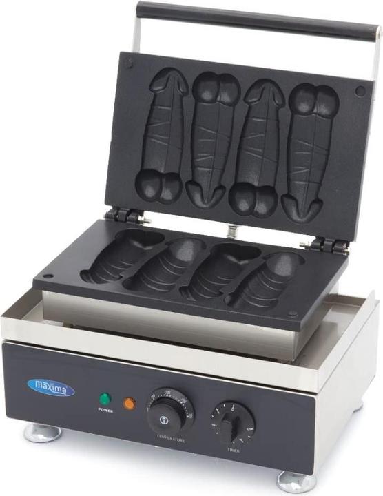 Produktbild Maxima Waffle Iron 4 Pieces