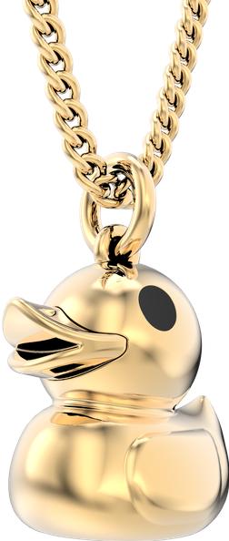 Image du produit MTM Collier Duck (Laiton, Plaqué or 18k, 43 cm)