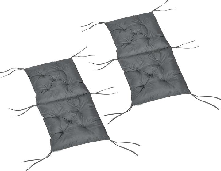 Actual product image Outsunny Chair cushion as a set of 2 (98 x 50 x 8 cm)