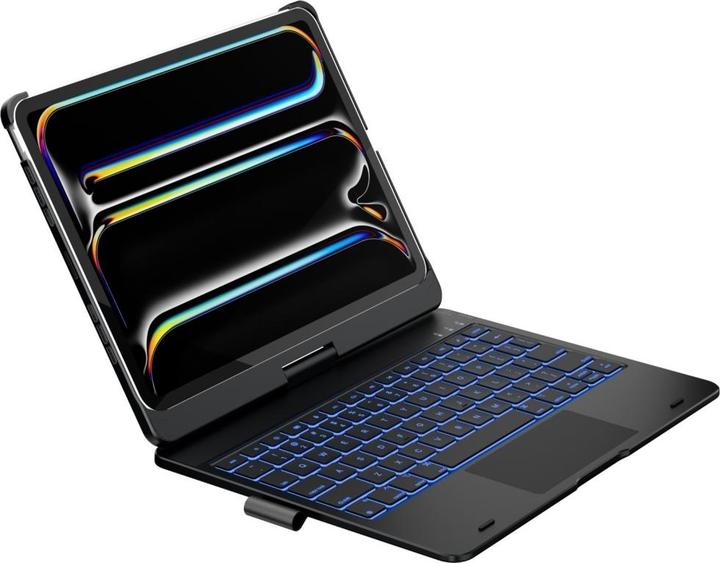 Actual product image Typecase Case Flexbook Touch with keyboard for iPad Air 11" 2024/2025 black (Eng. Int., Apple iPad Air 11 2024, Apple iPad Air 11 2025, Apple iPad Air 11 2026)