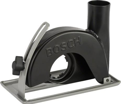 Produktbild Bosch Führungsschlitten mit Absaugstutzen zum Trennen 115/125 mm, passend zu: GWS, GWX