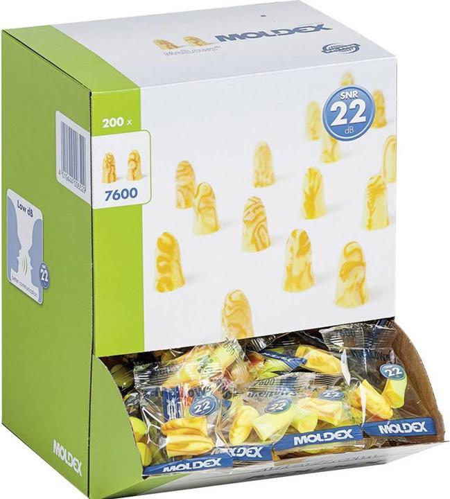 Productafbeelding Moldex Gehoorbeschermingspluggen 22 dB op wei (200x)
