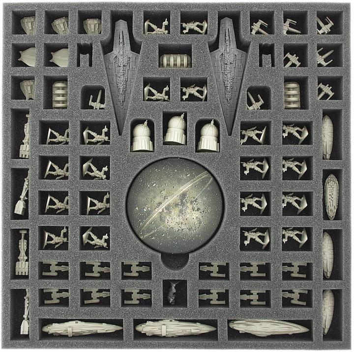 Actual product image Feldherr FH56625 - Foam Tray Set for Star Wars - Rebellion, Board Game Box (Foam material)