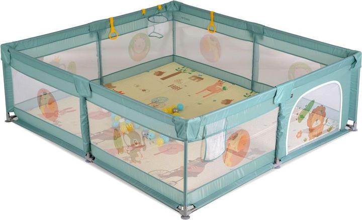 Actual product image Moni Laufstall GameZone 180 x 200 cm (200 x 180 x 64 cm)