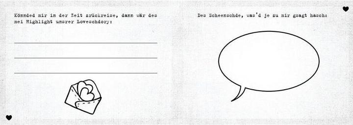 Immagine prodotto Was ich an dir liebe – Warum du mei Herzle bisch (Tedesco, Alessandra Reinwarth, 2020)