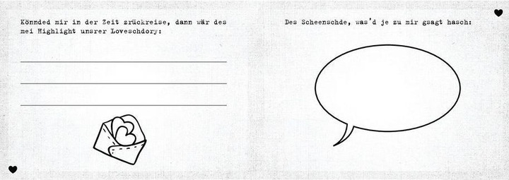 Produktbild Was ich an dir liebe – Warum du mei Herzle bisch (Deutsch, Alexandra Reinwarth, 2020)