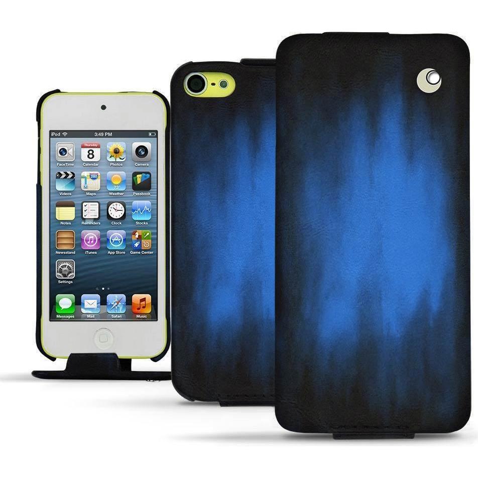 Noreve Lederschutzhülle vertikal, MP3 Tasche + Hülle, Blau