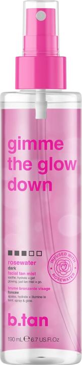 B.Tan Gimme The Glow Down Facial Tan Mist 190 ml (Self tanning spray, 190 ml)