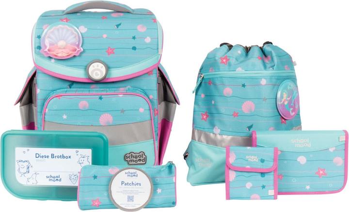 Lilly (türkis / lachsfarben / beere / petrol)