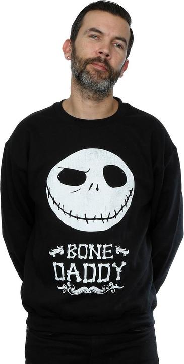 Actual product image Disney Mens Nightmare Before Christmas Bone Daddy Sweatshirt (M)