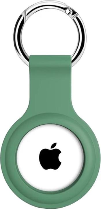 Screenguard Custodia in silicone Apple Airtag Liquid con portachiavi