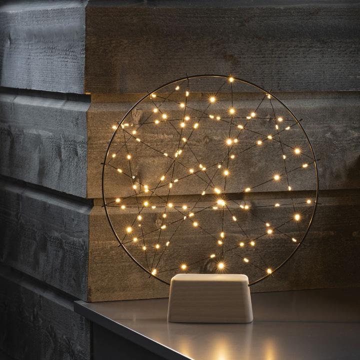 Actual product image Konstsmide LED scenery metal chandelier