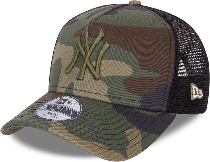 Produktbild New Era 9Forty Kinder Trucker Cap - NY Yankees wood Child (52, 53, 54)