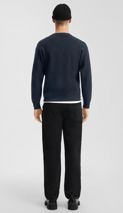 Produktbild s.Oliver Strickpullover Strickpullover mit Layering (L)